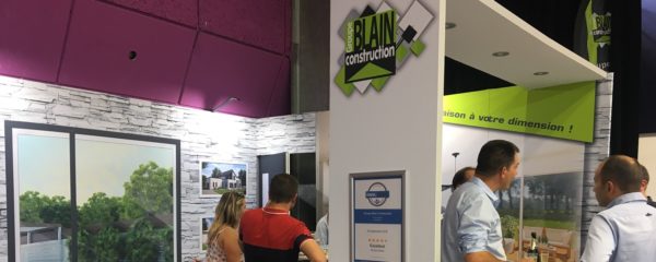 Le Groupe BLAIN CONSTRUCTION au Salon de l'lmmobilier Nantes-Sud