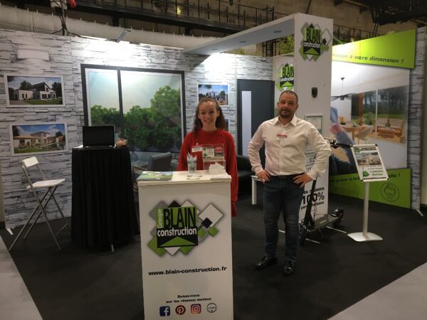 Le Groupe BLAIN CONSTRUCTION au Salon Habitat de Saint-Nazaire
