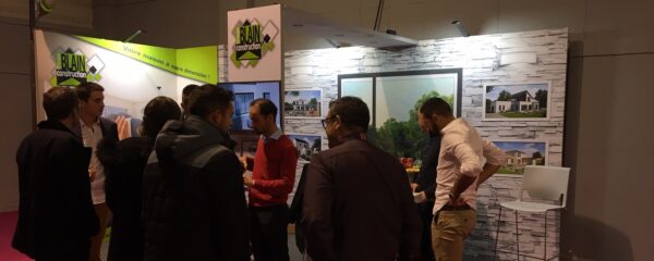 Le Groupe BLAIN CONSTRUCTION au Salon Habitat Déco de Nantes