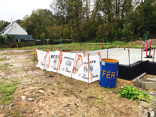 Partenariat avec Tri'n'Collect pour le recyclage des déchets de chantier